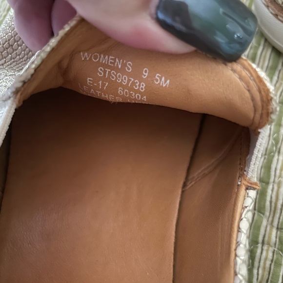 Womens Sperry Rey Slip On Sneakers SZ 9.5 - Picture 4 of 7